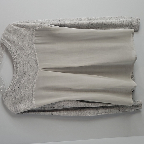 JOIE Jasmine linen sheer blouse Medium - Picture 8 of 9